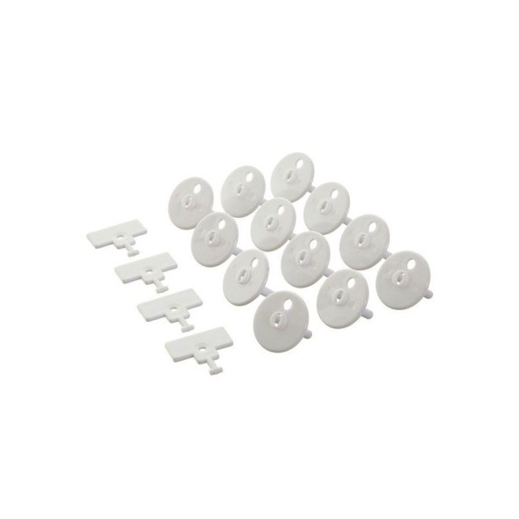 Προστατευτικό κάλυμμα πρίζας 12τμχ & 4 κλειδιά DreamBaby...