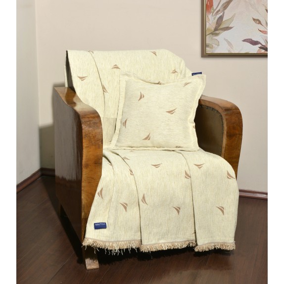 Ριχτάρι Πολυθρόνας Nautica Εκρου Logo 170x180