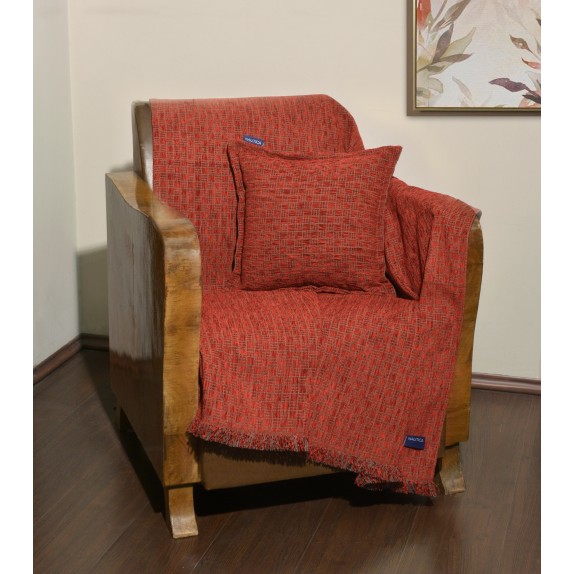 Ριχτάρι Τριθέσιου Nautica Κόκκινο Καρρώ 180x300