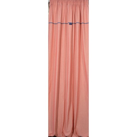 Κουρτίνα με Τρέσα Nautica Κόκκινο 145x270