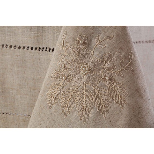 Τραπεζομάντηλο Silk Fashion 4006 Γκρι