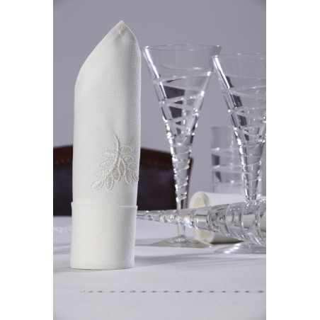 Τραπεζομάντηλο Silk Fashion 4006 Λευκό