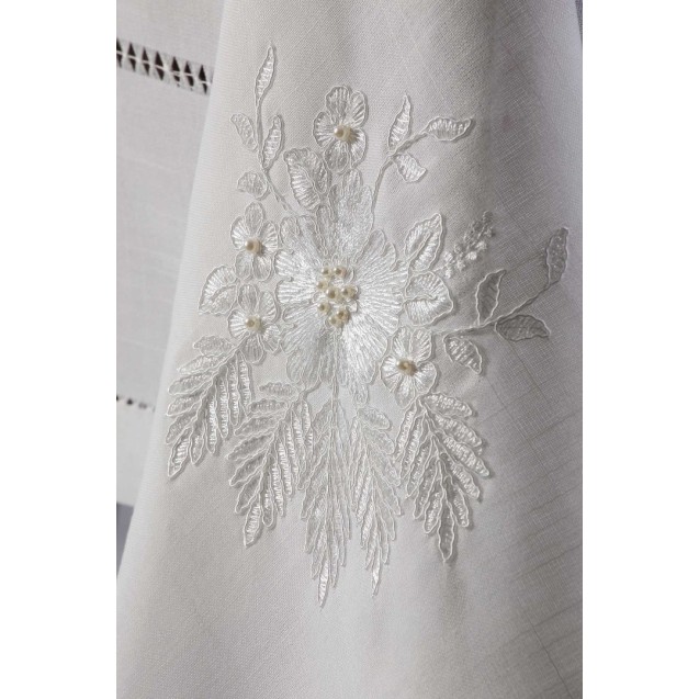 Τραπεζομάντηλο Silk Fashion 4006 Λευκό