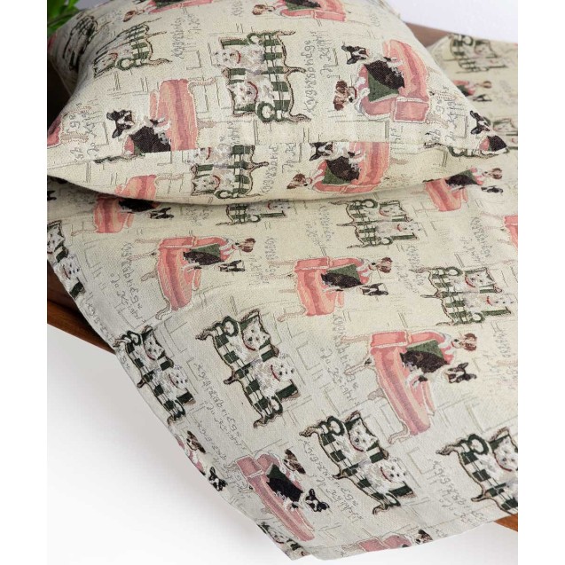 Μαξιλαροθήκη Διακόσμησης Silk Fashion 1477 45x45