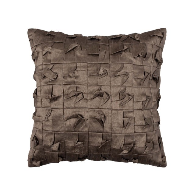 Μαξιλαροθήκη Διακόσμησης Silk Fashion 3918 Λαδί...