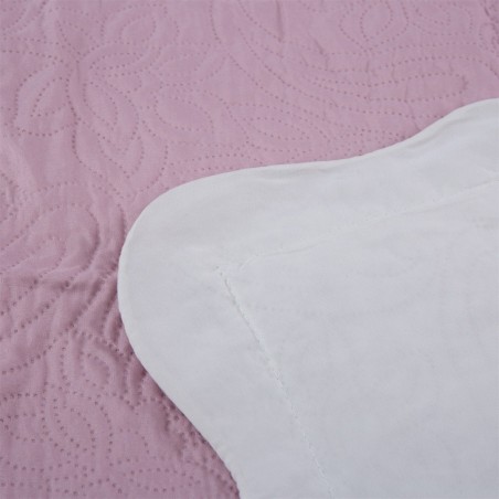 Σετ Κουβερλί Υπέρδιπλο 3 Τεμαχίων Silk Fashion Solid Amethyst/Cream 220x240