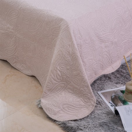 Σετ Κουβερλί Μονό 2 Τεμαχίων Silk Fashion Solid Camel/Camel 160x220