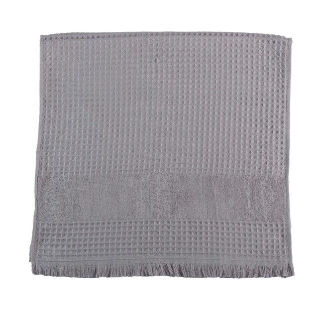 Πετσέτα Προσώπου Nef-Nef Touch Grey 50x90
