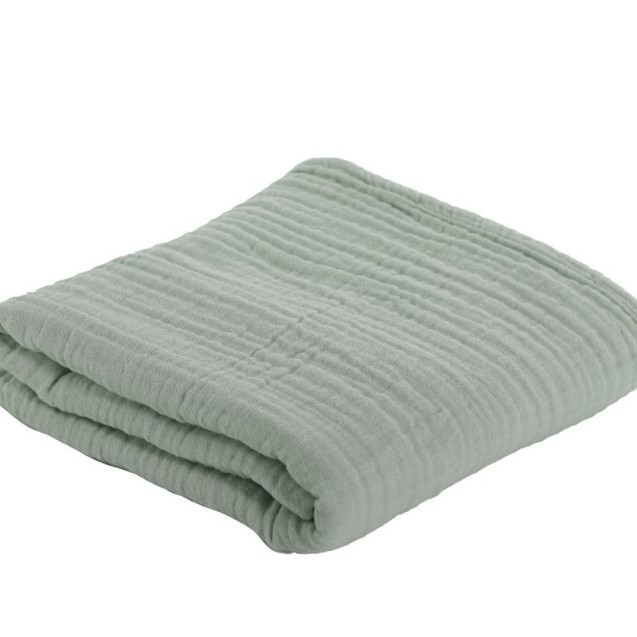 Κουβέρτα Κούνιας Nef-Nef Whisper Green 110x150