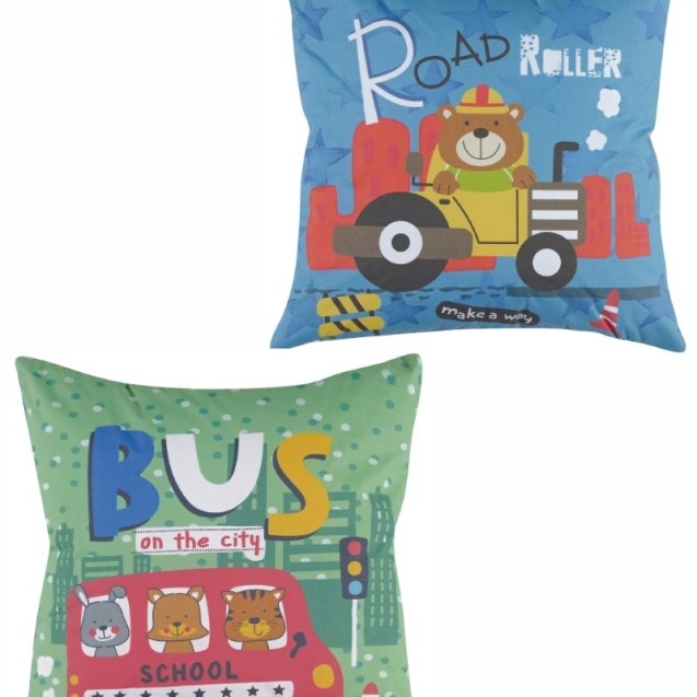 Μαξιλαροθήκη Διακόσμησης Kentia Abc 45x45