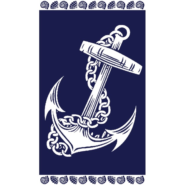 Πετσέτα Θαλάσσης Βελουτέ Dimcol 33 90x170