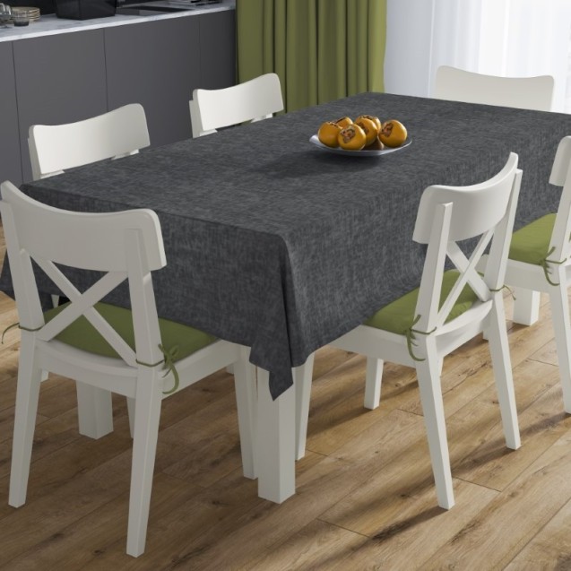 Τραπεζομάντηλο Dimcol Panama Dark Grey 140x180
