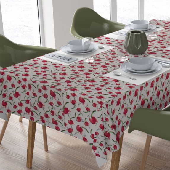 Σετ Τραπεζομάντηλο και Runner Dimcol Cherry 456...