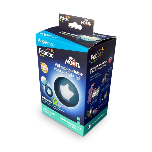 Φωτάκι Νυκτός Pabobo Little Moon Μπλε SL05-BLUE