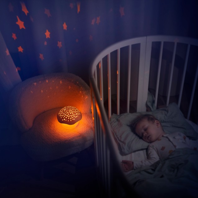 Μουσικός Προβολέας Pabobo Mushroom Stars Pink...