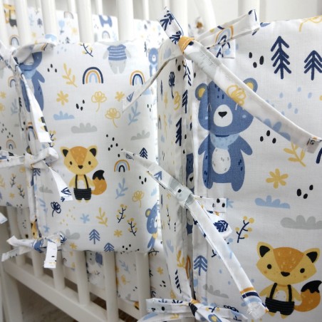 Προστατευτικό για Κάγκελα Κούνιας Ninna Nanna Boo Boo Bear 25x48