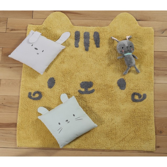 Χαλί Nef-Nef Hello World Yellow 125x100