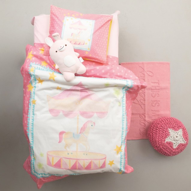 Σετ Σεντόνια Κούνιας 3 Τεμαχίων Palamaiki Happy...