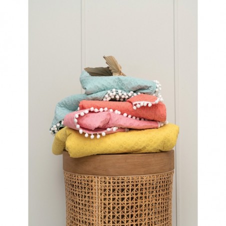 Κουβερλί Υπέρδιπλο Palamaiki Juniper Coral 220x240