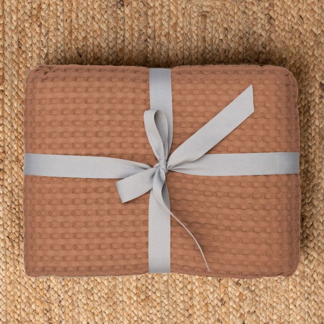 Κουβέρτα Πικέ Υπέρδιπλη Palamaiki Marcie Coffee...