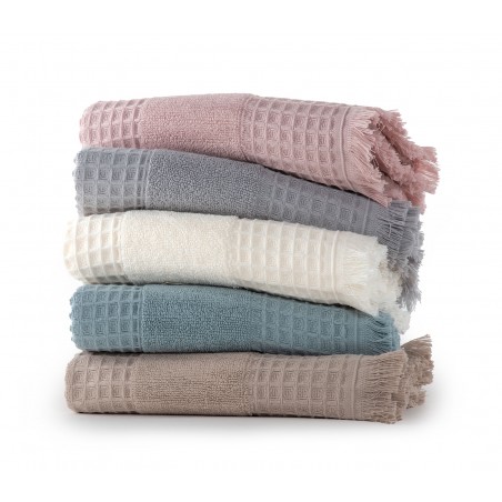 Πετσέτα Προσώπου Nef-Nef Touch Grey 50x90