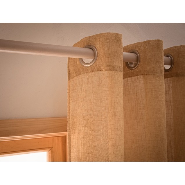 Κουρτίνα με Τρουκς Gofis Home Combe Jute 502/36...
