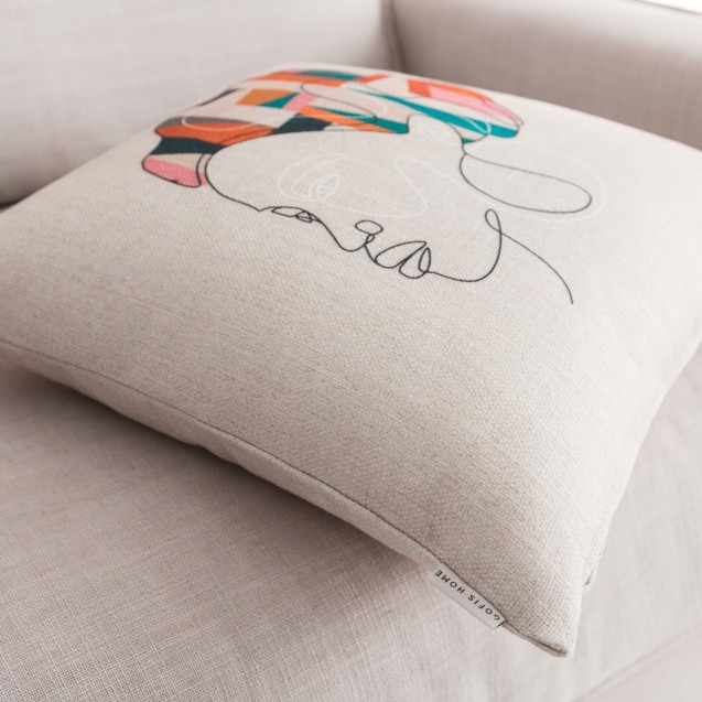 Μαξιλαροθήκη Διακόσμησης Gofis Home Monifa 056...