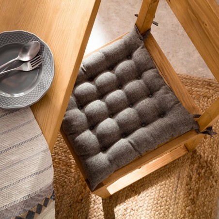 Μαξιλάρι Καρέκλας Gofis Home Hygg Γκρί 213/14 40x40