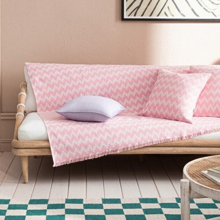 Ριχτάρι Τριθέσιου Gofis Home Summer Waves Gum Pink 466/23 180x310
