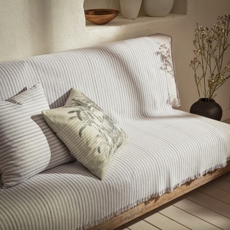 Ριχτάρι Τριθέσιου Gofis Home Lined Sand 390/21 180x310