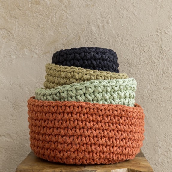 Καλάθι Nima Panier Deep Orange 28x15