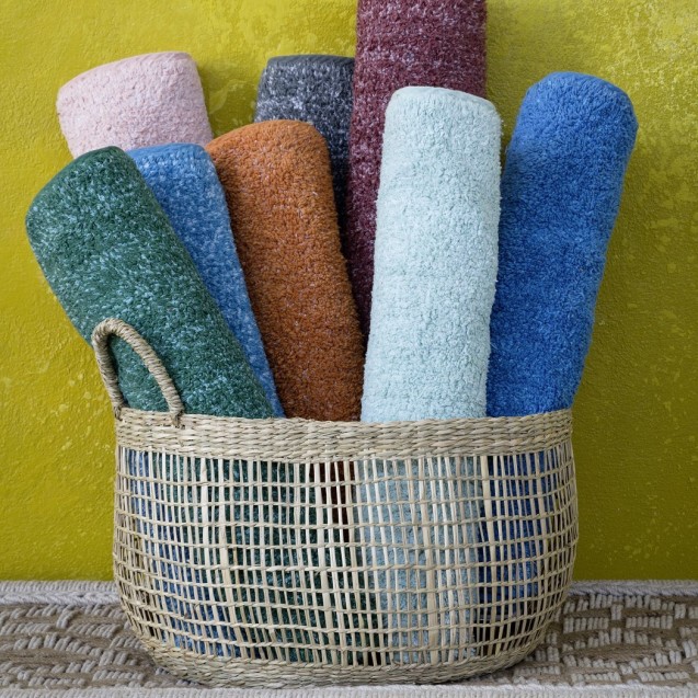 Πατάκι Μπάνιου Nima Homey Vivid Blue 70x110