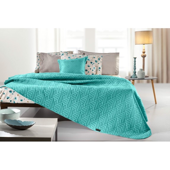 Σετ Κουβερλί Μονό 2 Τεμαχίων Guy Laroche Curves Petrol...