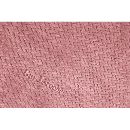 Κουβέρτα Fleece Υπέρδιπλη Guy Laroche Rombus Coral 220x240