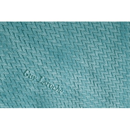 Κουβέρτα Fleece Υπέρδιπλη Guy Laroche Rombus Petrol 220x240
