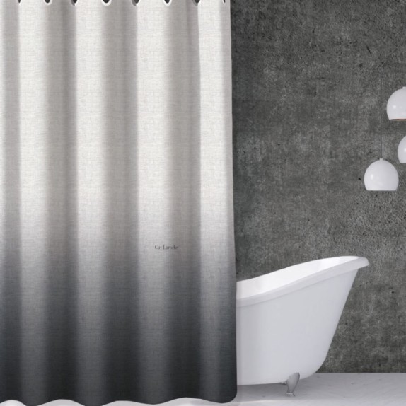 Κουρτίνα Μπάνιου Guy Laroche Mykonos Anthracite 240x190