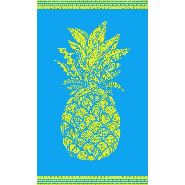 Πετσέτα Θαλάσσης Βελουτέ Dimcol 04 90x170