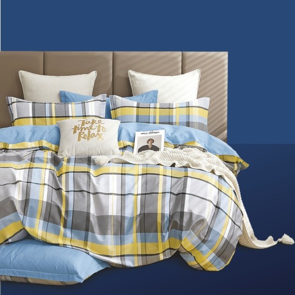 Σετ Σεντόνια Υπέρδιπλα 4 Τεμαχίων Sb home Daniela 230x260