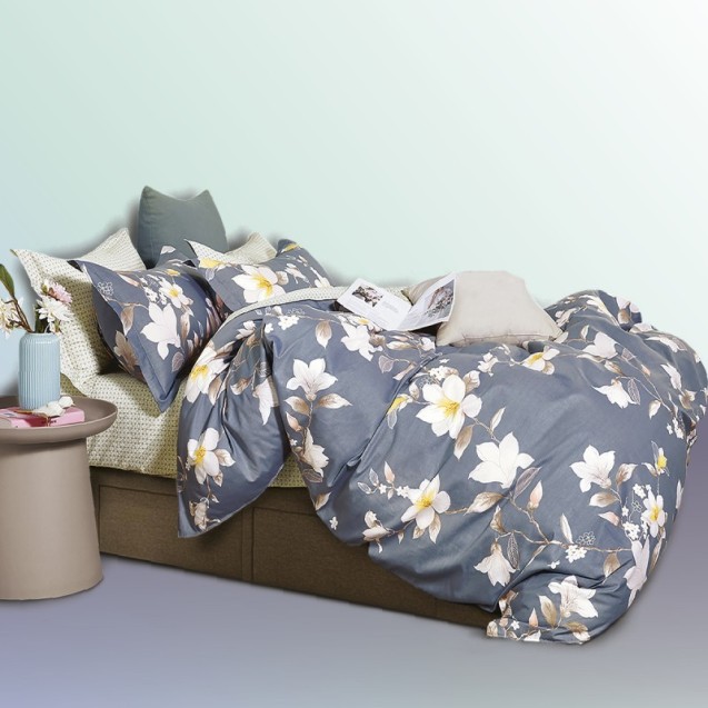 Σετ Σεντόνια Υπέρδιπλα 4 Τεμαχίων Sb home Lucia...