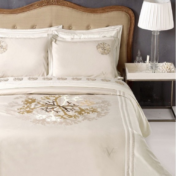 Σετ Παπλωματοθήκη King Size 3 Τεμαχίων 19V69 Coral Cream...