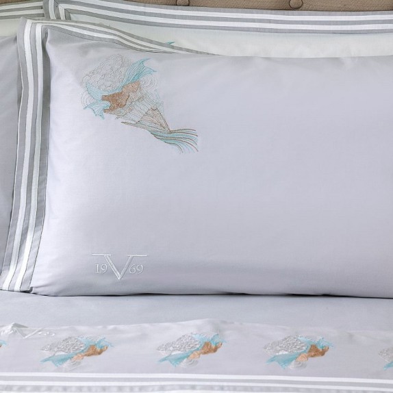 Σετ Σεντόνια King Size 4 Τεμαχίων 19V69 Rossa Grey 240x270