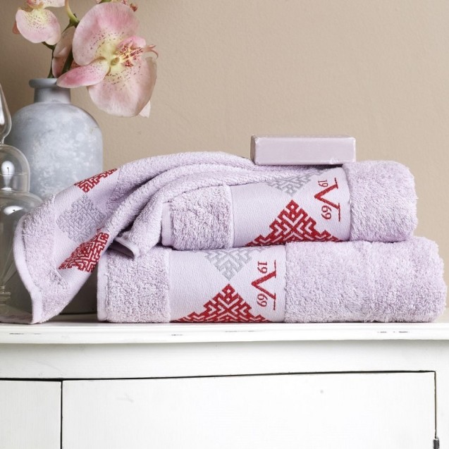 Σετ Πετσέτες 3 Τεμαχίων 19V69 Imperia Lila