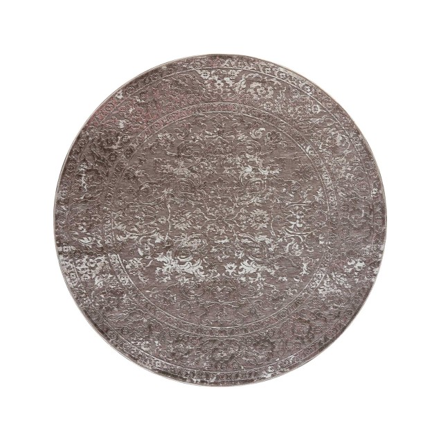 Χαλί Στρόγγυλο MADI Grand Beige Rose Δ155