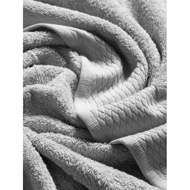 Πετσέτα Χεριών MADI Loop Grey 30x50