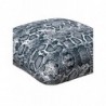 Μαξιλαροθήκη Διακόσμησης MADI Snake Grey 40x40