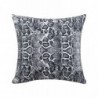 Μαξιλάρι Διακόσμησης MADI Snake Grey 40x40