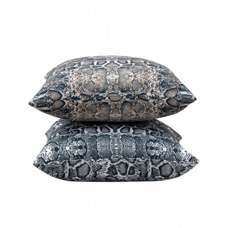 Μαξιλάρι Διακόσμησης MADI Snake Grey 40x40