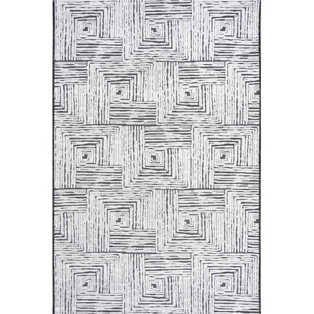 Χαλί Διάδρομος MADI Whirl Grey 67x300