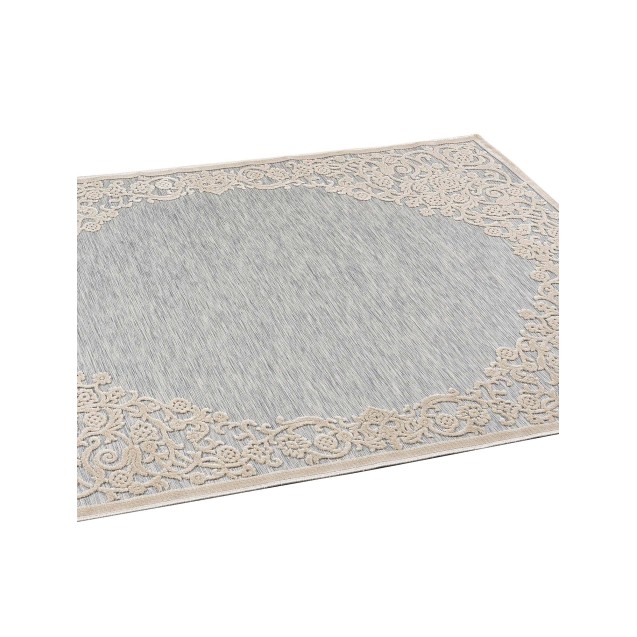 Χαλί Διάδρομος MADI Roi Grey Beige 67x500