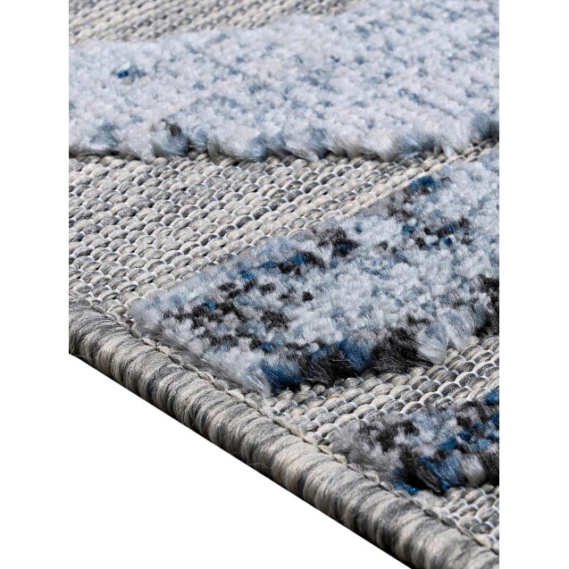 Χαλί Διάδρομος MADI Tisser Grey Blue 67x400